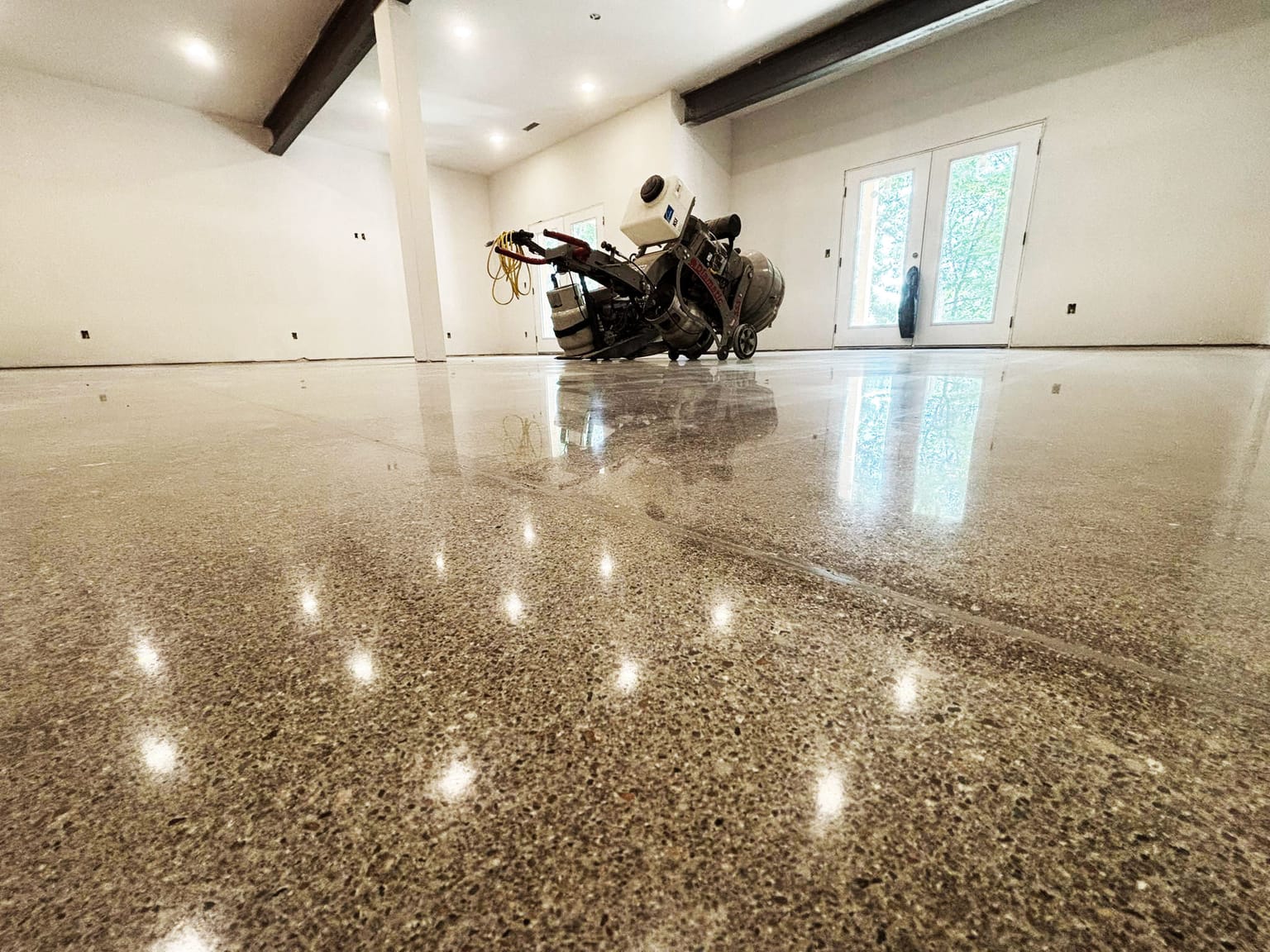 Polished concrete floor showcase